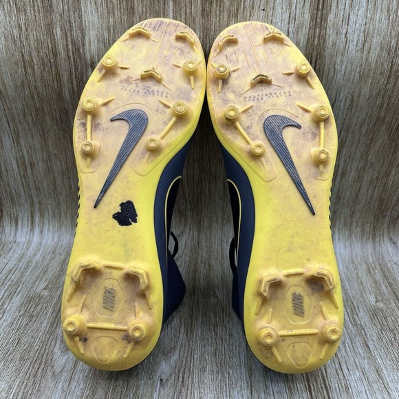 Nike Mercurial Superfly 6 Clug FG Soccer Cleats AH7363-070 Grey/Yellow Men's 13 - Picture 8 of 9
